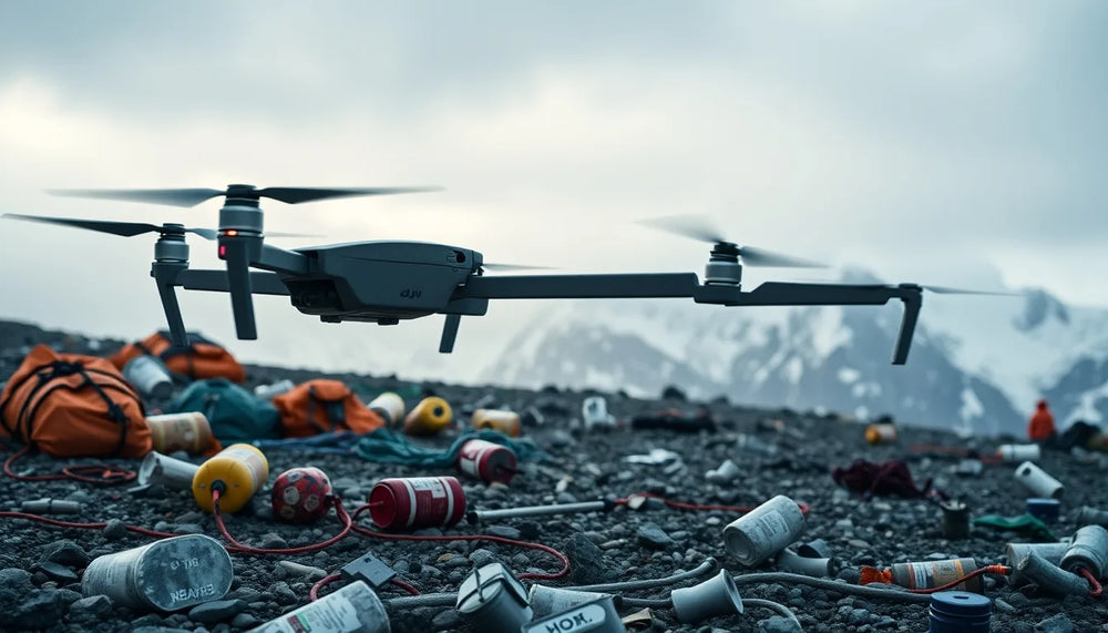 DJI FlyCart limpia el Everest: lo que los operadores de drones de carga deben saber