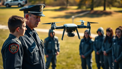 NY State Police Train Cadets with Drones at Junior Academy