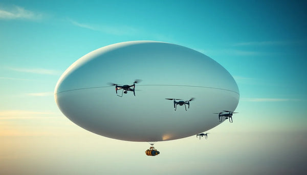 Aerostar High-Altitude Balloons Repurposed as Drone Motherships