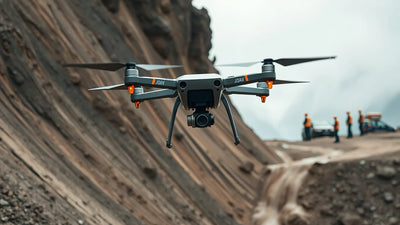 Realtidskortlægning med droner sikrer redningsruter ved jordskred