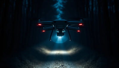 Ukrainian Drone's Flashlight Trick Captures Russian Soldier