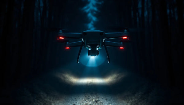 Ukrainian Drone's Flashlight Trick Captures Russian Soldier
