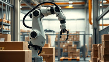 igus twisterchain brings 600-degree rotation to robot cable management