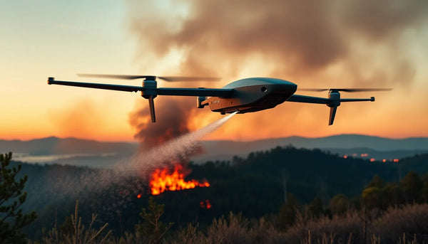 Unmanned Aircraft Take Over Wildfire's First 30 Minutes