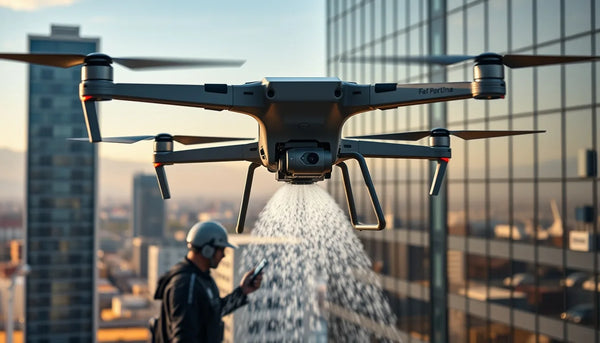 South Africa Launches Commercial Drone Washing System for Industrial Cleaning