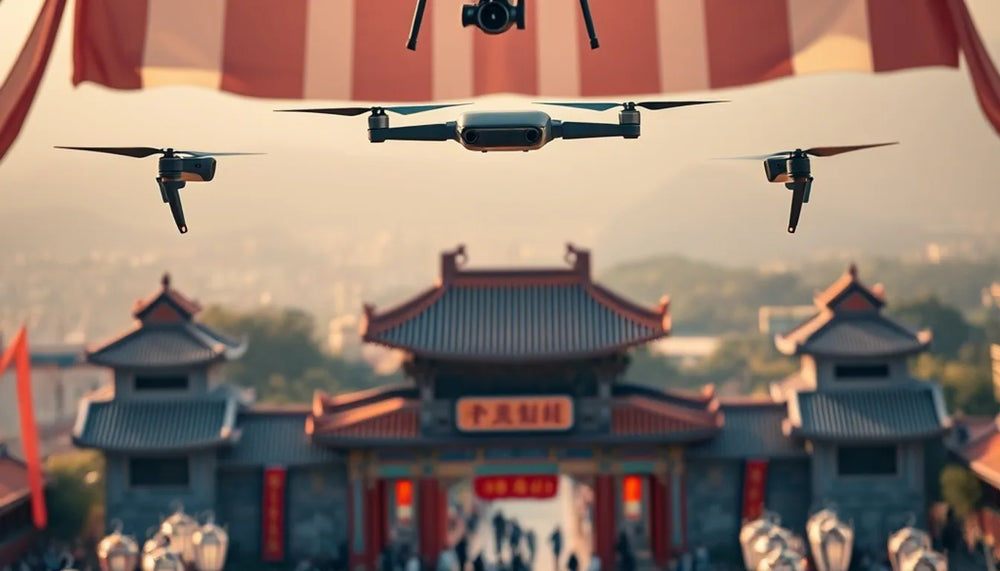 Hancheng Karneval i lav højde signalerer Regional Drone Economy Push