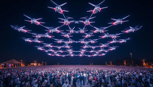 TryHard Stages 4,000-Drone Show at Osaka Fireworks Festival