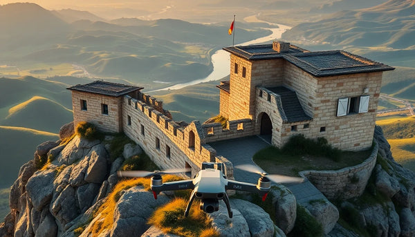 Antigravity A1 Flight Turns Bulgarian Fortress Into 3D Model