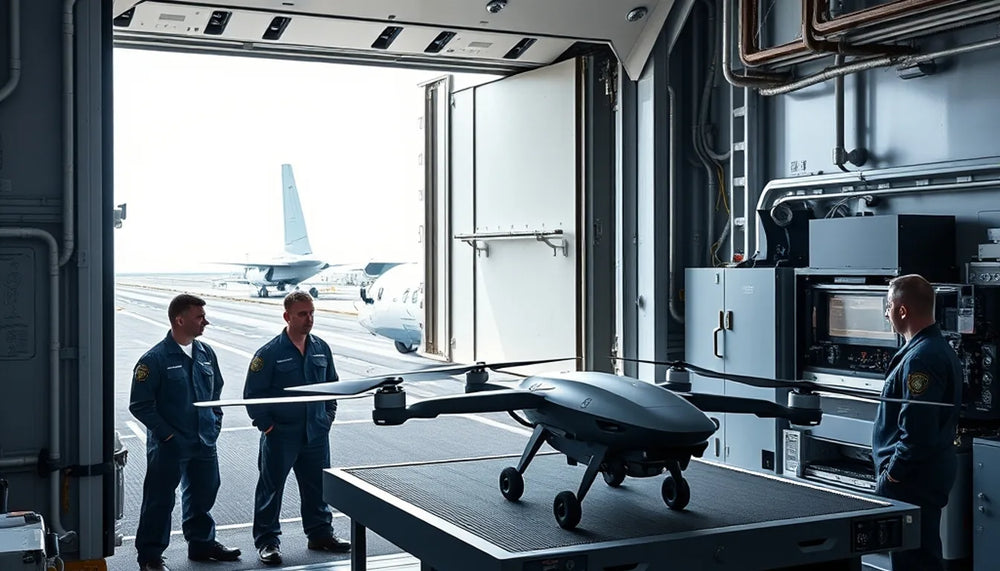Firestorm Labs Tests Drone Manufacturing Aboard U.S. Navy Ship