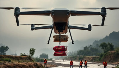 Nepal Flood Response Tests 220-Pound Cargo Drone as China Flies 47