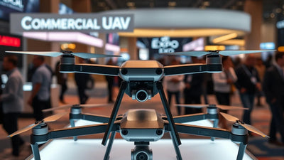 DJI Booth at Vegas Expo Shows Every Drone on FCC Proposed Ban List