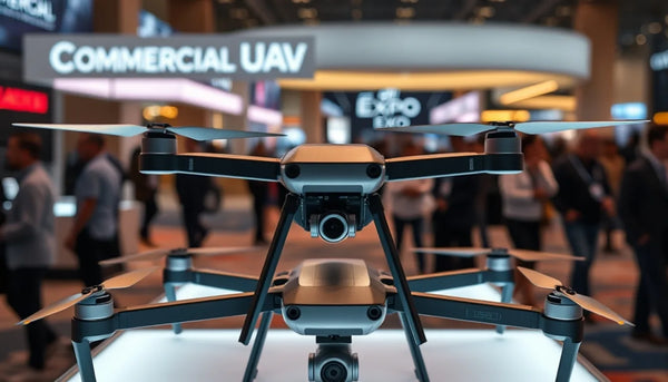 DJI Booth at Vegas Expo Shows Every Drone on FCC Proposed Ban List