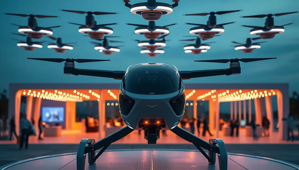 EHang Showcases EH216-S and 3,000 Drones at FIA Sustainable Innovation Event