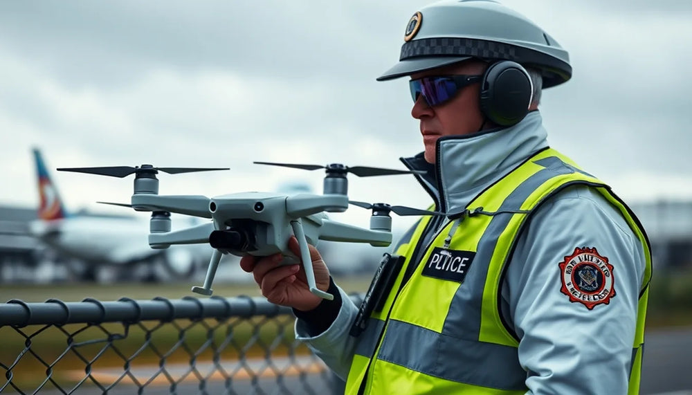 Police Seize Drone in Luton Airport Zone, No Arrest Made