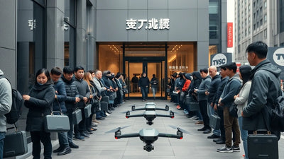 Beijing Drone Owners Queue to Sell Off Their Drones