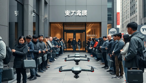 Beijing Drone Owners Queue to Sell Off Their Drones