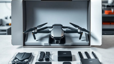 DJI Neo 3 Box Lists Nine Items, Neo 2 Transceiver Absent