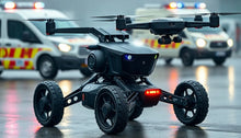 Emergency Robot Competition in Guangzhou Tests Firefighting Drones and Robot Dogs