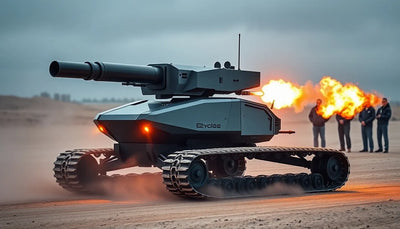 ASELSAN Shows KORKUT 35 Against Drones for 12-Nation Delegation