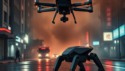 Drone and Robot Dog Team Tested in Chengdu Fire Response