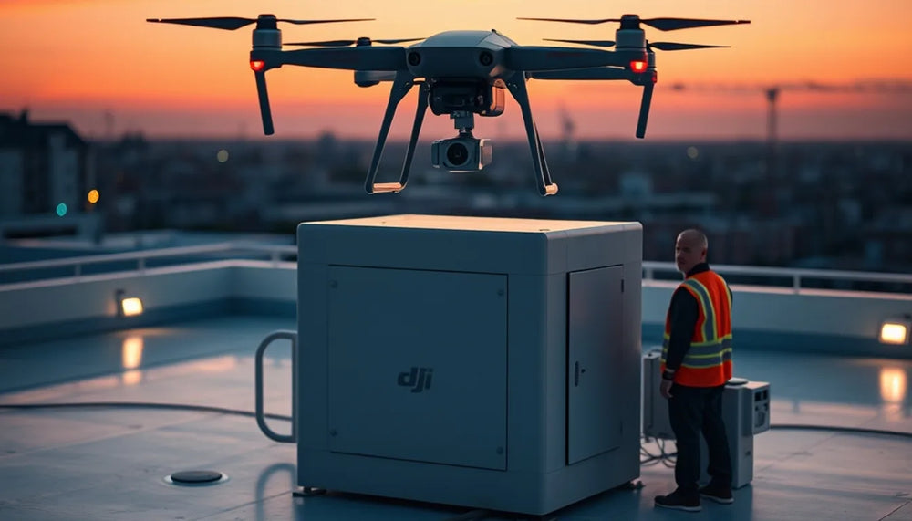 DJI Battery-Swapping Dock Targets Commercial Drone Downtime