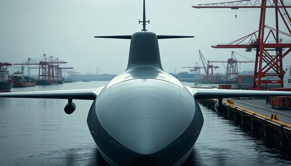Second Chinese Submarine Drone Mothership Emerges at Guangzhou Yard