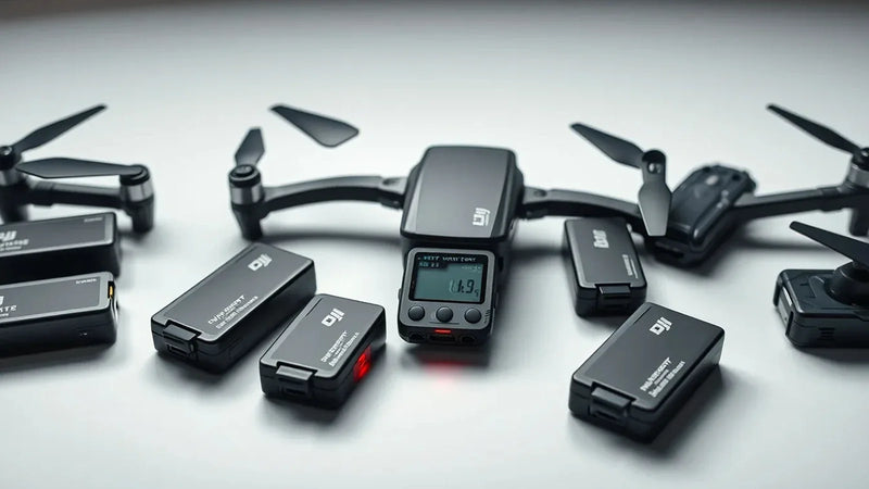 Used DJI drone, battery identity record and Dubai buyer evidence reviewed during a live seller demonstration