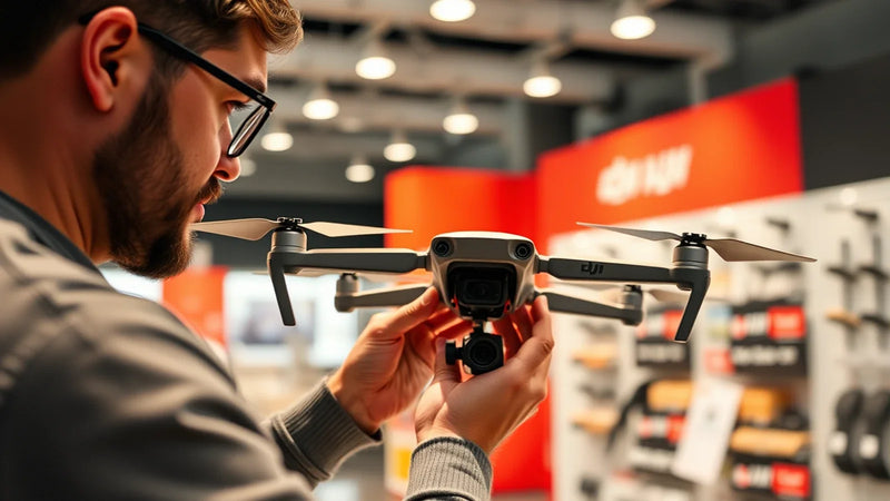 DJI kit, seller record and shipment evidence prepared for a China-to-Mexico import decision