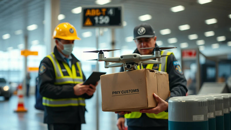DJI camera kit, Hong Kong travel record and real-estate project checklist organized for a Philippines arrival review