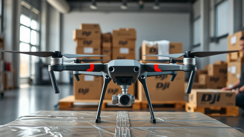 DJI shipment record, seller terms and current delivery-document checklist organized for a Sweden buyer review