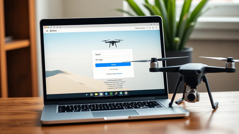 DJI Air 3S kit, crop-monitoring brief and current farm-site planning notes organized for a Peru project review