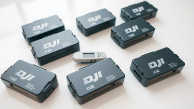 DJI battery order record, written supply terms and current import-cost checklist organized for a Chile buyer review