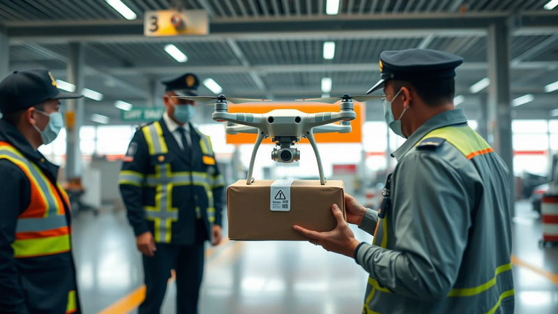 DJI drone purchase file, Indonesian importer role notes and destination evidence prepared before cross-border payment