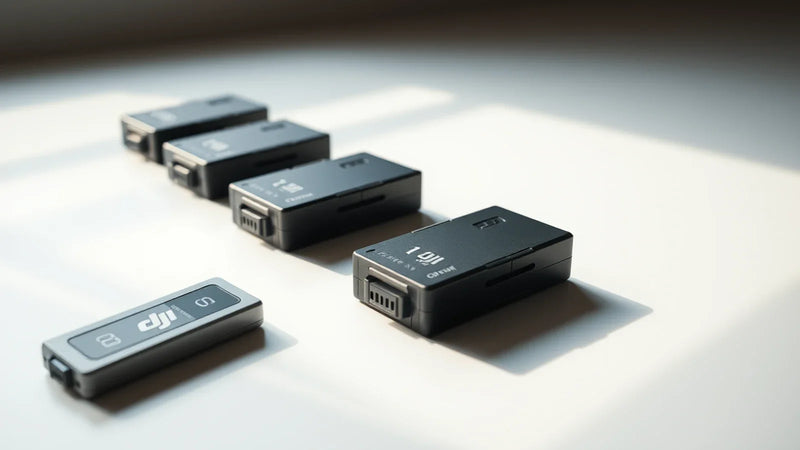 DJI FPV battery condition record, trade-in evaluation evidence and Korea shipment file prepared before handover