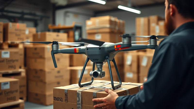DJI FPV goggles, exact-kit record, carrier evidence and Riyadh consignee file reviewed before shipping