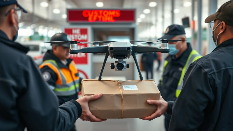 China-sourced DJI Mavic 3, sales-version label, seller record and Netherlands buyer evidence reviewed before payment