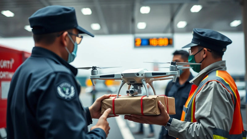 China-to-Chile agricultural drone import file with exact kit, importer, carrier, battery and farm-project evidence prepared before shipment