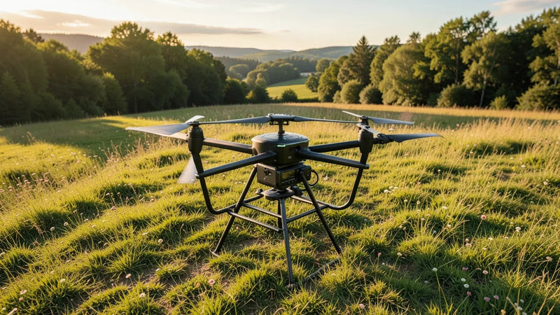 Lagerinventur-Briefing, DJI Enterprise-System und Datenverantwortung organisiert für eine deutsche Projektprüfung