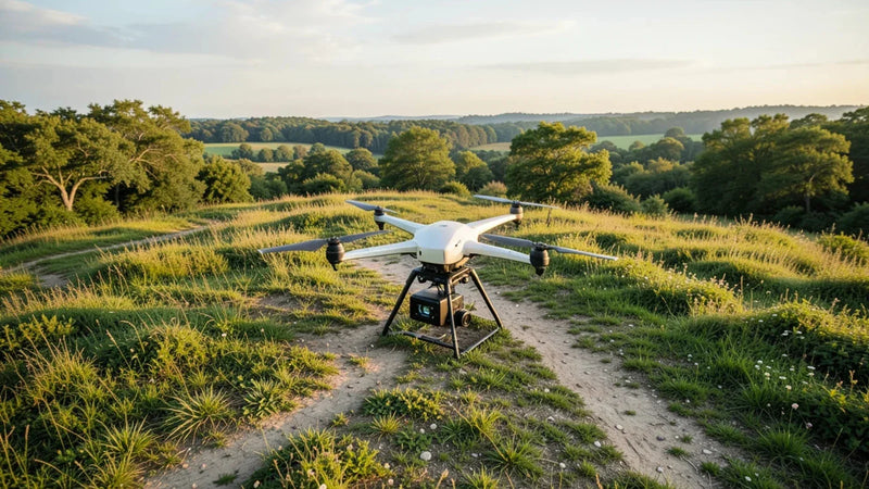 Used DJI Mini kit, seller records and Mexico-to-Thailand shipment checklist organized for a cross-border buyer review