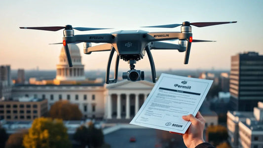 Agricultural drone, field-task brief, operator records and Kenya project confirmation file prepared before spraying work