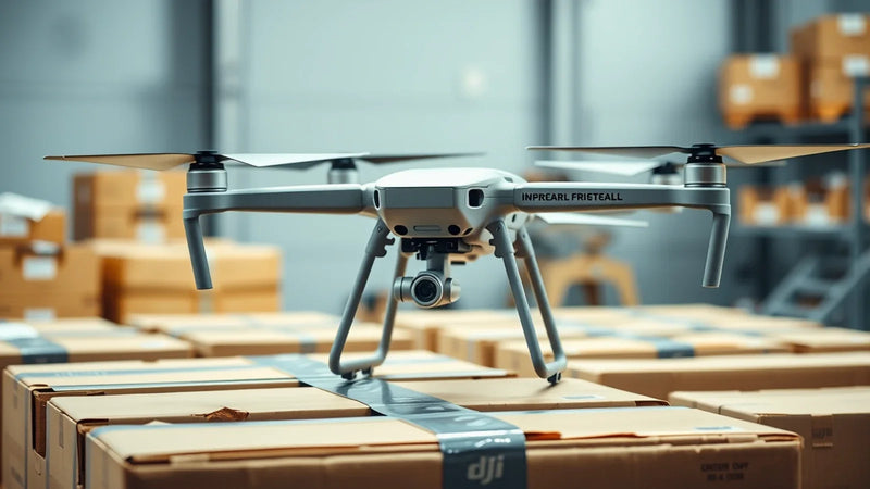 China to Indonesia drone shipment record with exact kit, batteries, condition, carrier and current-review evidence