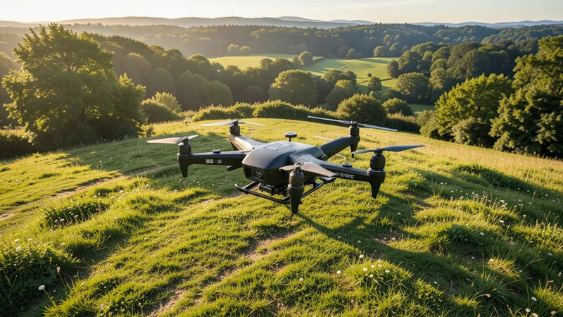 Plan de observación de pesca en España con contexto de agua y fauna, equipo DJI exacto, revisión actual y alternativa desde la orilla