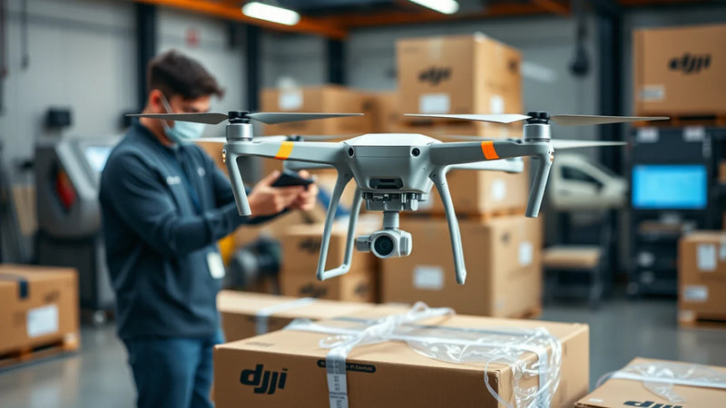 Vietnam-to-Nigeria drone shipment record with exact kit, batteries, seller, carrier, route and receiving evidence