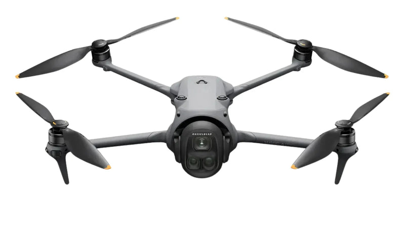 DJI Mavic 4 Pro and remote controller prepared for a language settings review