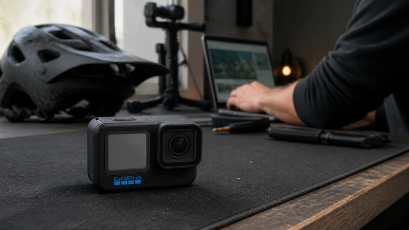 GoPro HERO10 Black on a premium creator bench prepared for transparent diagnosis