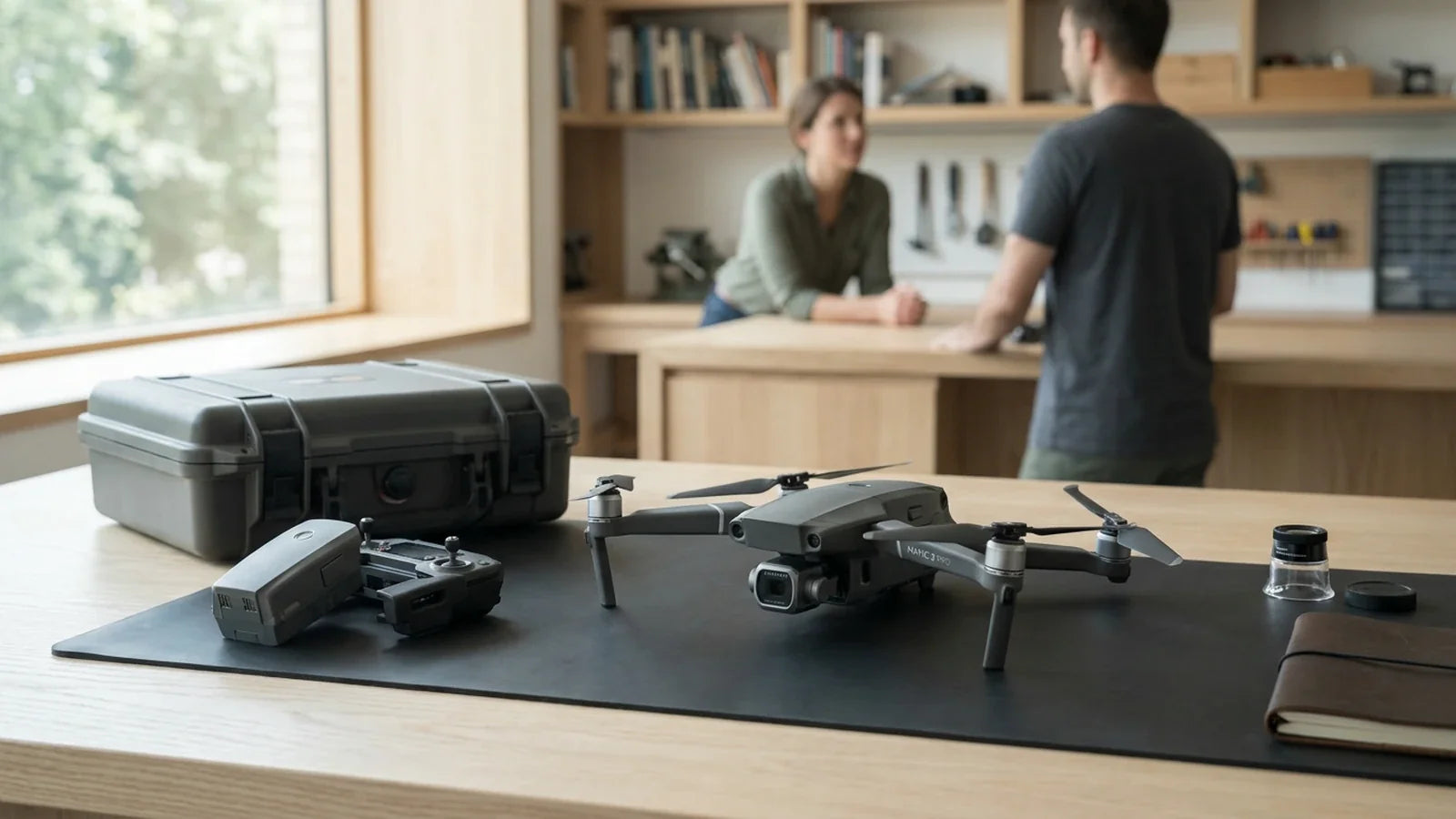 DJI Mavic 2 Pro prepared for camera power propulsion sensing and link diagnosis