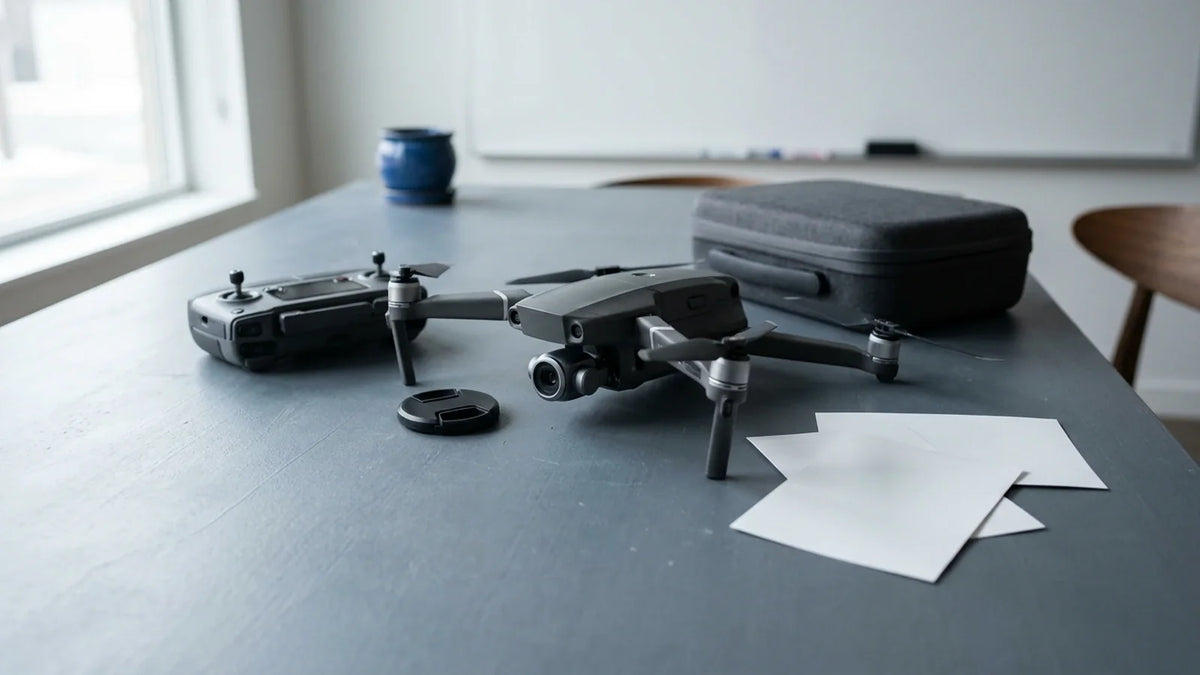 DJI Mavic 2 Zoom prepared for zoom camera gimbal power sensing and link diagnosis