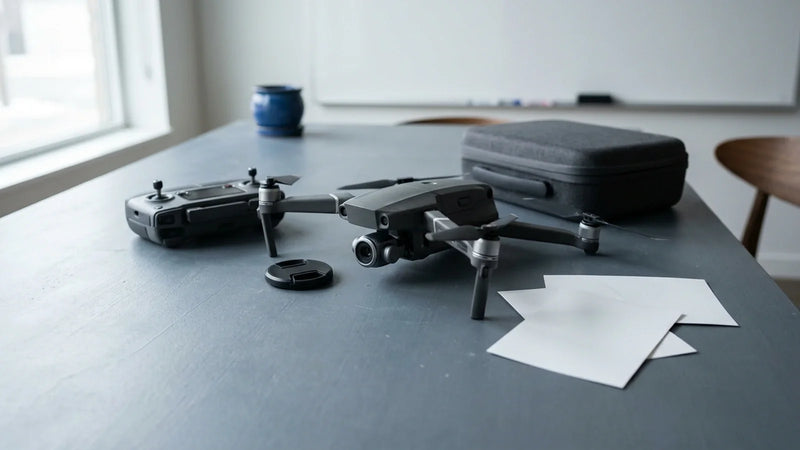 DJI Mavic 2 Zoom prepared for zoom camera gimbal power sensing and link diagnosis
