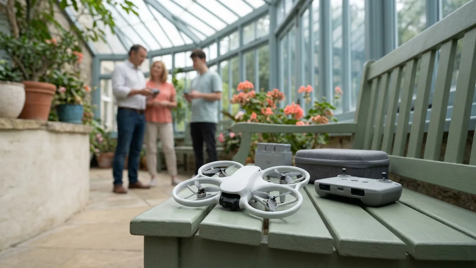 DJI Neo prepared for camera guard power propulsion and control diagnosis