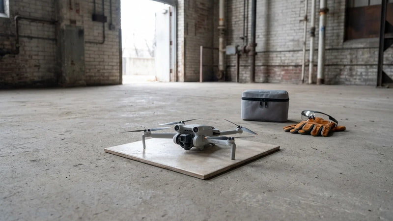 DJI Mini 4 Pro kept grounded while a suspect battery condition is assessed